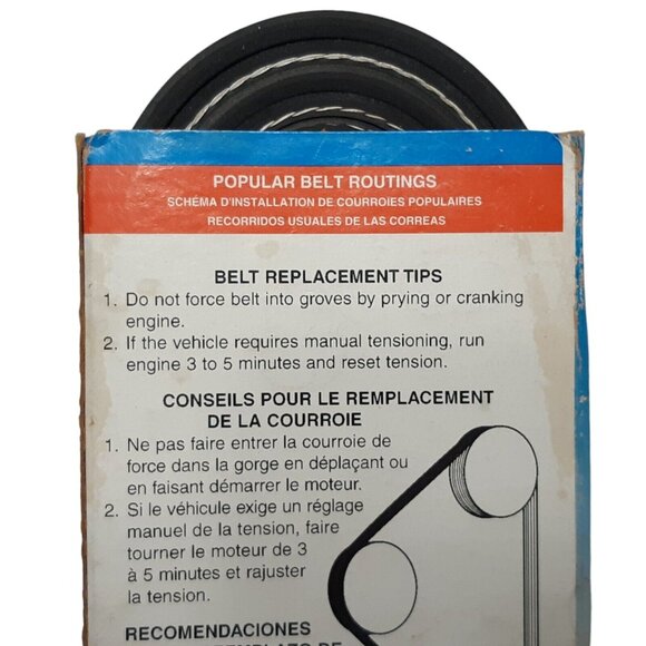 Dayco Automotive Belt Poly Rib Serpentine 5060905‎ 6PK2300 New - Picture 7 of 8